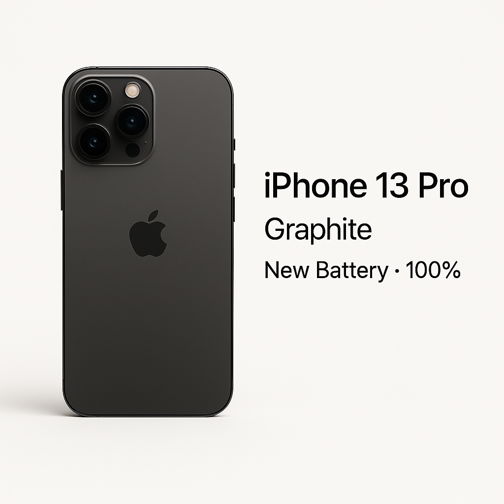 ✅ iPhone 13 Pro – 256GB – A+ Condition – New Battery 100%
