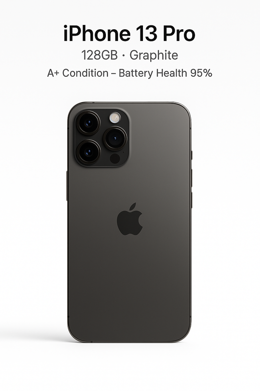 ✅ iPhone 13 Pro – 128GB – A+ Condition – Battery Health 95%